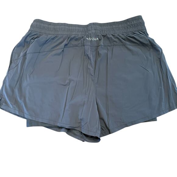 Spyder Women’s black athletic shorts with built in bikers  Size XL - Picture 4 of 5